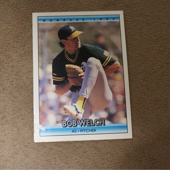 Bob Welch #190 Baseball Card - Picture 1 of 2